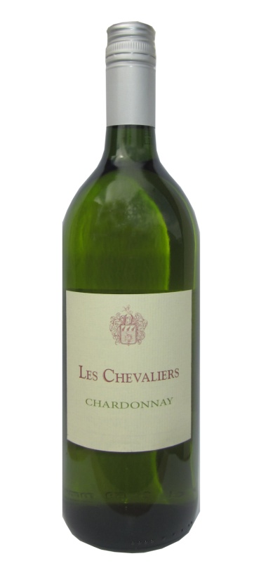 Vignerons des 4 Chemins | Vin de Pays d'OC IGP Chardonnay 2019 | "Les Chevaliers" | Literflasche